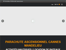 Tablet Screenshot of funparachute.com